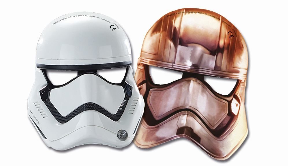 Mask Star Wars, 6 tk hind ja info | Karnevali kostüümid | kaup24.ee