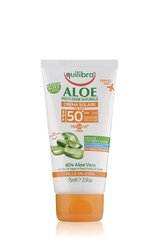 Equilibra Aloe SPF50+ päikesekaitsekreem 75 ml hind ja info | Päikesekreemid | kaup24.ee