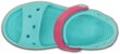 Tüdrukute sandaalid Crocs™ Crocband Sandal, sinine/roosa hind ja info | Laste sandaalid | kaup24.ee