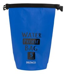 Veekindel kott DELTACO CS-01, 5L, Sinine цена и информация | Рюкзаки, сумки, чехлы для компьютеров | kaup24.ee