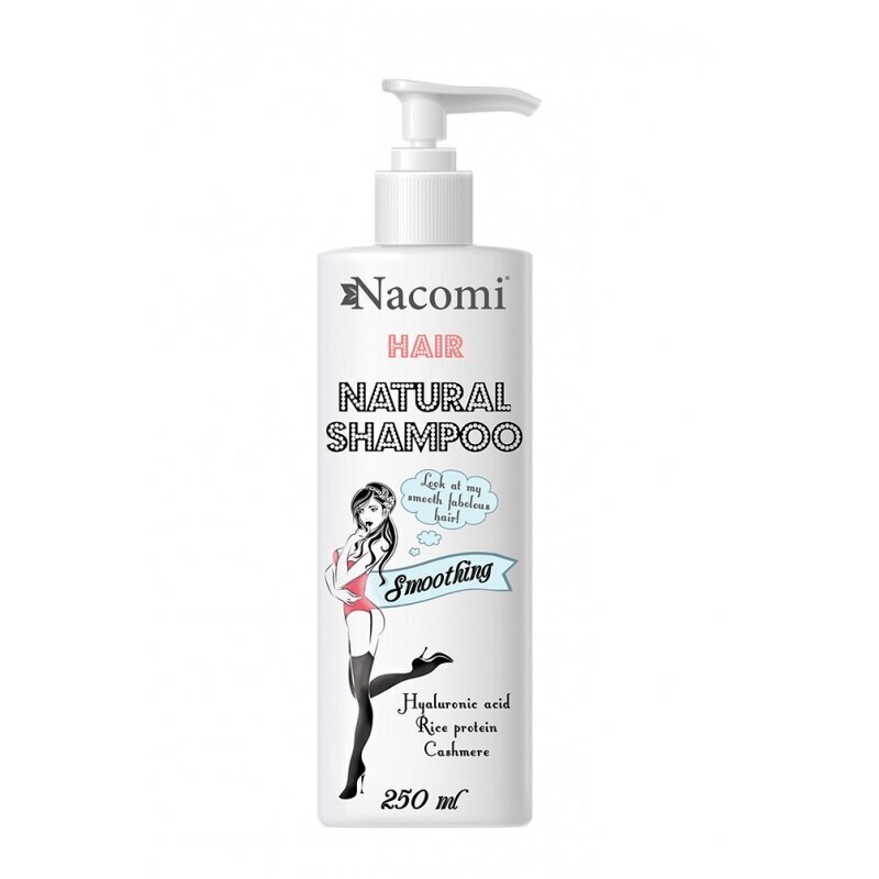 Nacomi Hair Natural Shampoo šampoon 250 ml цена и информация | Šampoonid | kaup24.ee