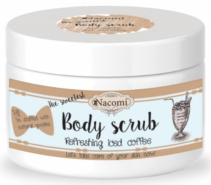 Nacomi Body Scrub kehakoorija 200 g цена и информация | Kehakoorijad | kaup24.ee