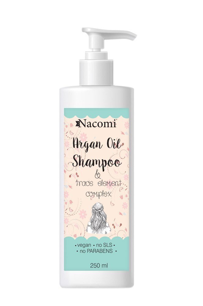 Nacomi Argan Oil šampoon 250 ml hind ja info | Šampoonid | kaup24.ee