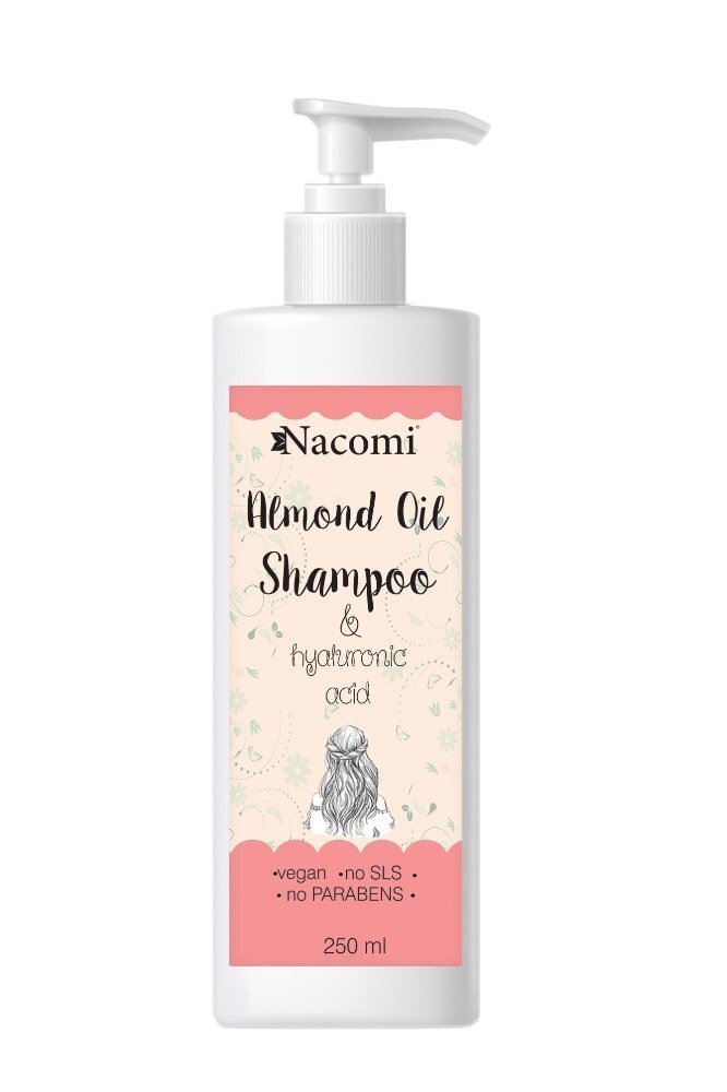 Nacomi Almond Oil šampoon 250 ml hind ja info | Šampoonid | kaup24.ee