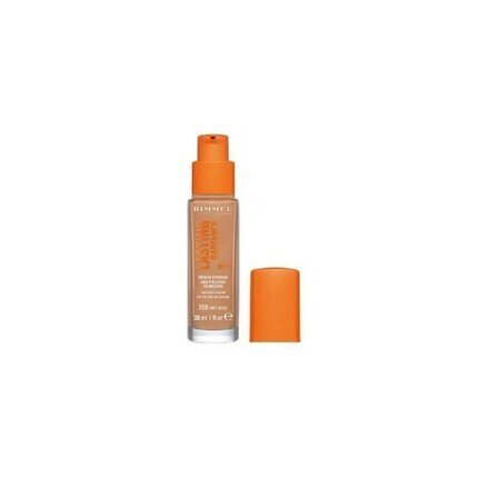 Rimmel Lasting Radiance Anti-Pollution Foundation jumestuskreem 30 ml, 200 Soft Beige цена и информация | Jumestuskreemid, puudrid | kaup24.ee