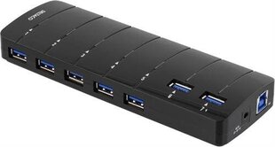 Концентратор Deltaco USB 3.0 цена и информация | Адаптеры и USB-hub | kaup24.ee