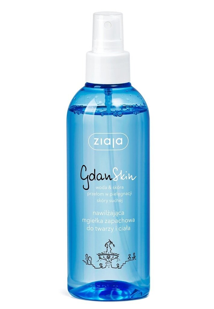 Ziaja GdanSkin kehasprei 200 ml hind ja info | Kehakreemid, kehaspreid | kaup24.ee