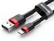 Kaabel Baseus USB - Lightning, 2.4A, 1m CALKLF-B09 цена и информация | Kaablid ja juhtmed | kaup24.ee