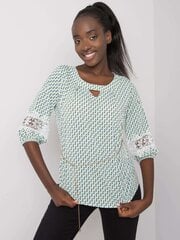 Блузка для женщин Jazmine 292023722, зеленая цена и информация | Женские блузки, рубашки | kaup24.ee