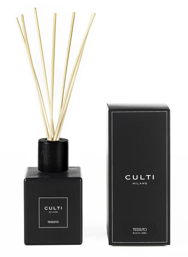 Difuuser Culti Tessuto Black Label Decor, 500 ml цена и информация | Kodulõhnastajad | kaup24.ee