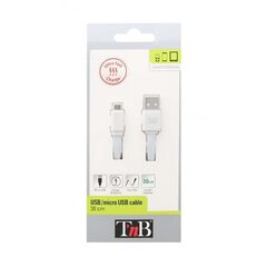 Tnb, USB/microUSB, 30cm hind ja info | Kaablid ja juhtmed | kaup24.ee