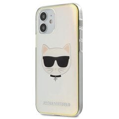 Karl Lagerfeld KLHCP12SCIR, для iPhone 12 mini 5,4, прозрачный цена и информация | Чехлы для телефонов | kaup24.ee