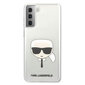 Karl Lagerfeld, telefonile Samsung S21 Ultra KLHCS21LKTR, läbipaistev цена и информация | Telefoni kaaned, ümbrised | kaup24.ee