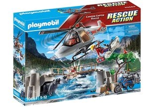 70663 PLAYMOBIL® Rescue Action Kanjonis ujujate päästmine hind ja info | Klotsid ja konstruktorid | kaup24.ee