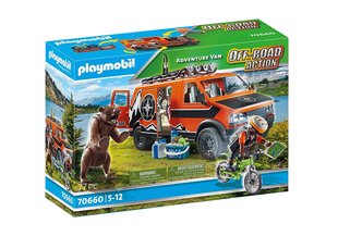 70660 PLAYMOBIL® Off-Road Action Seiklusauto цена и информация | Конструкторы и кубики | kaup24.ee