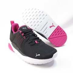 Laste vabaajajalatsid Puma Anzarun Puma Black-Glowing Pink-Pum - 37113113 37113113.24,5 цена и информация | Детская спортивная обувь | kaup24.ee