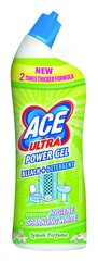 Гель для чистки ванных комнат ACE Ultra Power Lemon Perfume Bleach And Degreaser, 750 мл цена и информация | Очистители | kaup24.ee