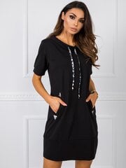 Must kleit taskutega. hind ja info | Kleidid | kaup24.ee
