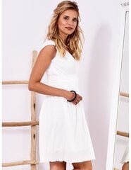 Ekru kleit on õrnalt volditud hind ja info | Kleidid | kaup24.ee