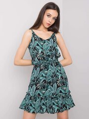 SUBLEVEL Must mustriline kleit. цена и информация | Платья | kaup24.ee