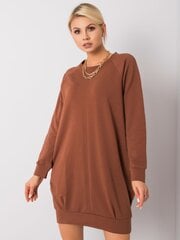 Pruun puuvillane kleit. hind ja info | Kleidid | kaup24.ee