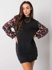 Must kootud kleit. hind ja info | Kleidid | kaup24.ee