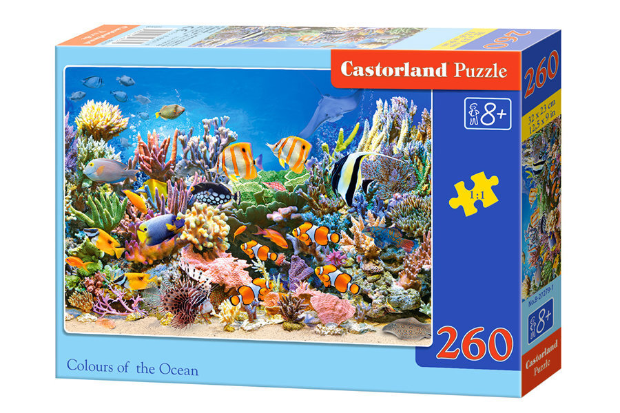 Pusle Castorland Colours Of The Ocean, 260tk hind ja info | Pusled | kaup24.ee