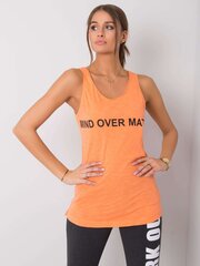 Женская спортивная футболка For Fitness, оранжевая цена и информация | Спортивная одежда для женщин | kaup24.ee