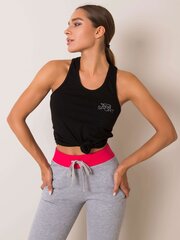 Женская спортивная футболка For Fitness, черная цена и информация | Спортивная одежда для женщин | kaup24.ee