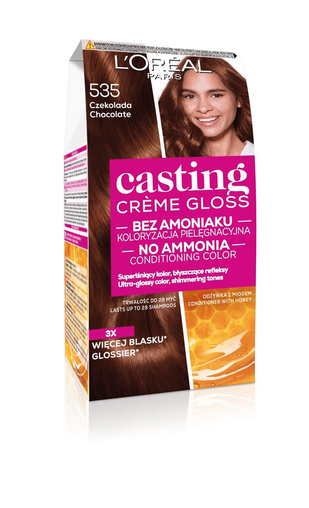 CASTING CRÈME GLOSS poolpüsivärv, 535 hind ja info | Juuksevärvid | kaup24.ee