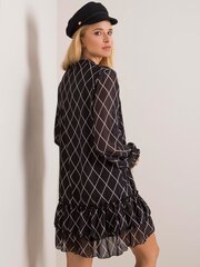 Must kleit koos satsidega. hind ja info | Kleidid | kaup24.ee