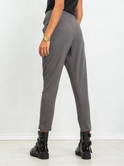 Женские брюки с молниями, темно-серые  цена и информация | Штаны женские | kaup24.ee
