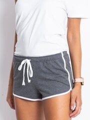 Серые женские шорты slim fit цена и информация | Джинсовые шорты | kaup24.ee