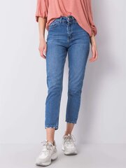 голубые облегающие джинсы alis rue paris цена и информация | Женские тканевые брюки с поясом, синие | kaup24.ee