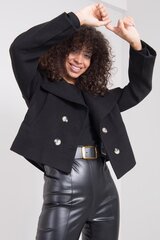 Темно-коричневое женское пальто BSL  цена и информация | Женские пальто | kaup24.ee