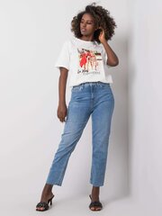 Синие джинсы цена и информация | Женские тканевые брюки с поясом, синие | kaup24.ee