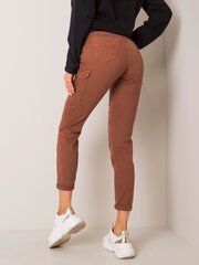 SUBLEVEL Pruunid teksapüksid. hind ja info | Naiste teksad | kaup24.ee