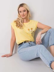 Желтая повседневная блузка цена и информация | Женские блузки, рубашки | kaup24.ee