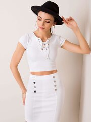 Naiste pluus Rue Paris, valge hind ja info | Naiste pluusid, särgid | kaup24.ee