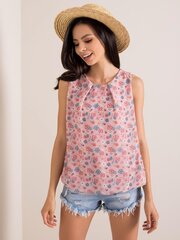 Топ с цветами Sublevel, грязно-розовый цена и информация | Женские блузки, рубашки | kaup24.ee
