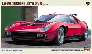 Сборная пластиковая модель Hasegawa - Lamborghini Jota SVR (1975), 1/24, 21214 цена и информация | Конструкторы и кубики | kaup24.ee