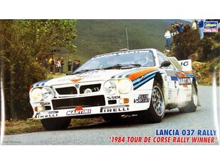 Сборнaя модель для склеивания Hasegawa - Lancia 037 Rally 1984 Tour de Corse Rally Winner, 1/24, 25030 цена и информация | Конструкторы и кубики | kaup24.ee