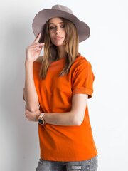 Pluus naistele, oranž S/M цена и информация | Женские блузки, рубашки | kaup24.ee