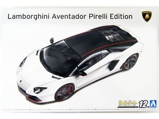 Aoshima - Lamborghini Aventador Pirelli Edition, 1/24, 06121 hind ja info | Klotsid ja konstruktorid | kaup24.ee