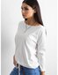 Naiste valge puuvillane pluus. hind ja info | Naiste pluusid, särgid | kaup24.ee