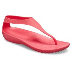 Crocs™ naiste vabaajajalatsid Serena Flip Women's, punane hind ja info | Naiste plätud ja sussid | kaup24.ee