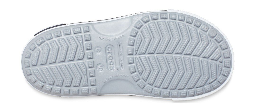 Crocs™ laste vabaajajalatsid Kids' Crocband II Sandal PS, hall 891163094 цена и информация | Laste sandaalid | kaup24.ee