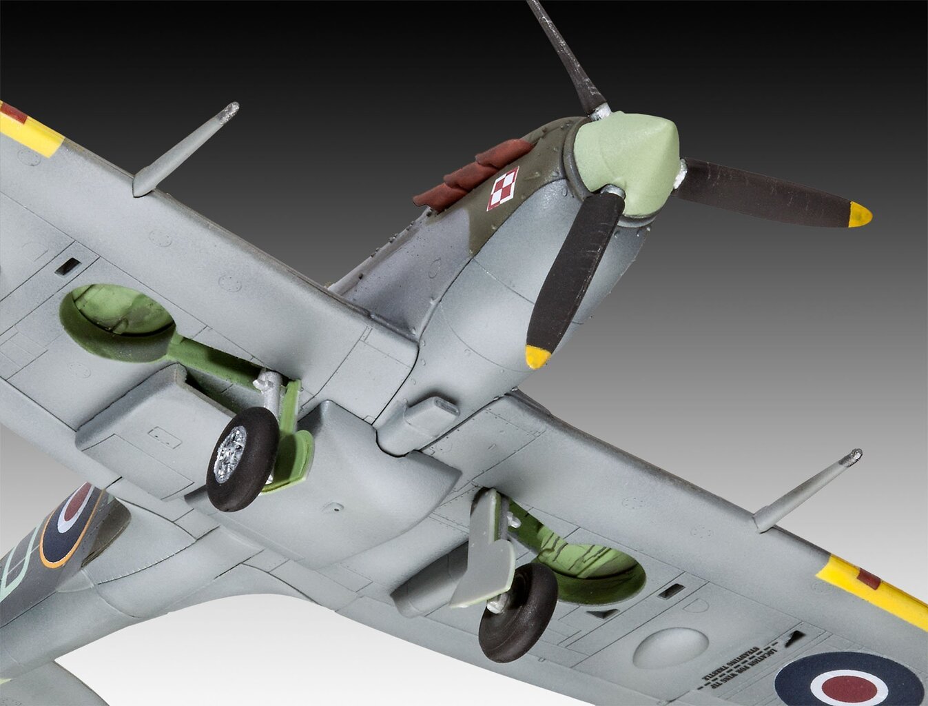 Revell - Spitfire Mk. Vb Model Set, 1/72, 63897 hind ja info | Poiste mänguasjad | kaup24.ee