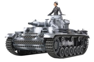 Tamiya - Panzerkampfwagen III Ausf. N Sd.Kfz.141/2, 1/35, 35290 цена и информация | Развивающий мелкую моторику - кинетический песок KeyCraft NV215 (80 г) детям от 3+ лет, бежевый | kaup24.ee