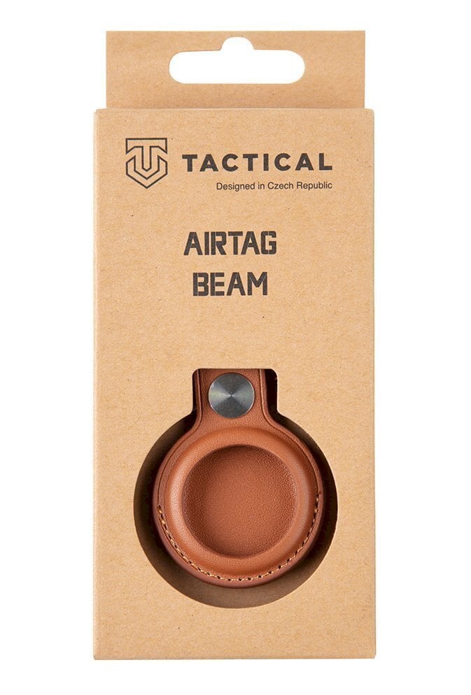 Tactical Airtag Beam Leather Brown hind ja info | Mobiiltelefonide lisatarvikud | kaup24.ee